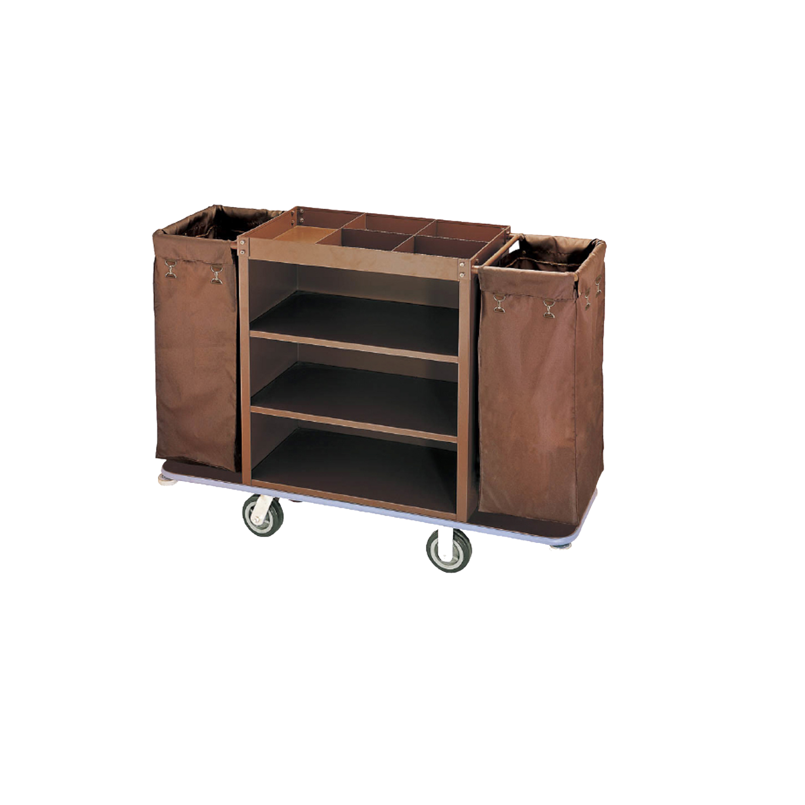 Brown Housekeeping Trolley